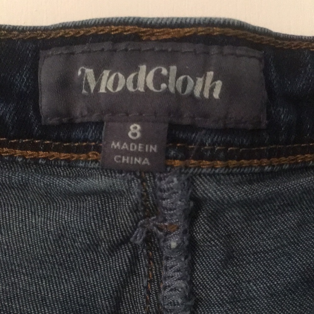 ModCloth Denim Cutoff Shorts - Picture 2 of 3